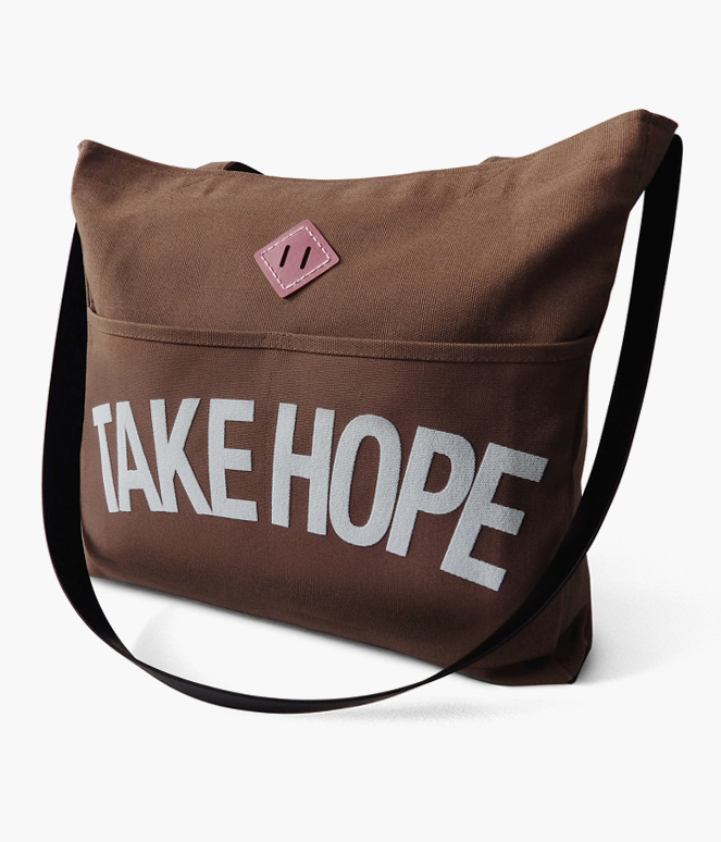 TAKE HOPE REINS TOTE BAG